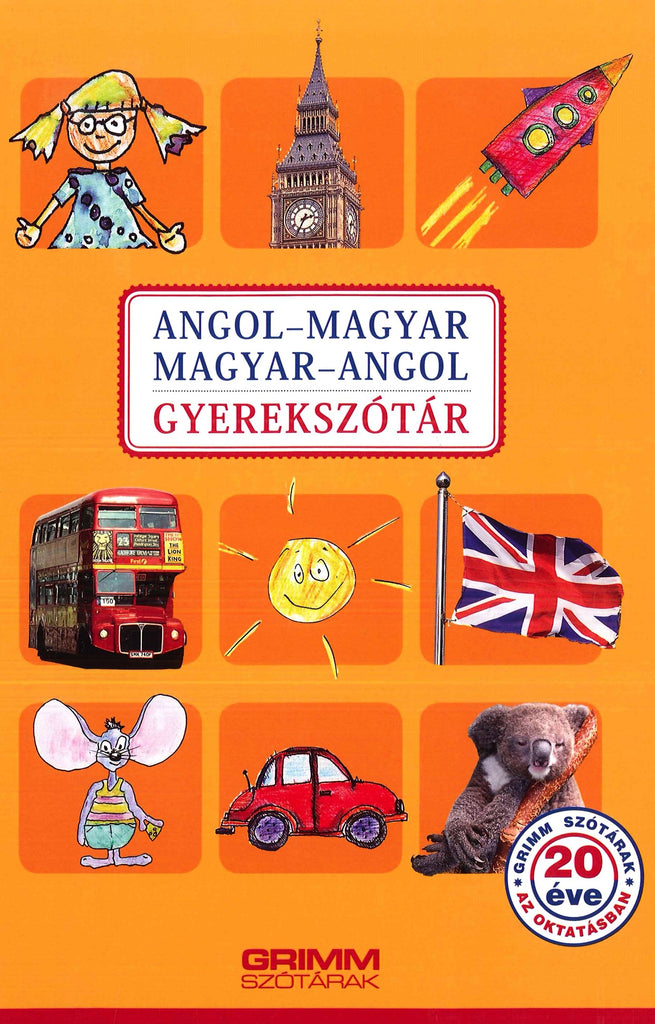 Children's School English-Hungarian & Hungarian-English Dictionary