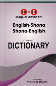 English-Shona & Shona-English One-to-One Dictionary (exam-suitable) - 9781912826803 - front cover