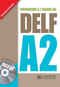 Preparation a l'examen du DELF A2 + CD audio - 9782011554543 - front cover