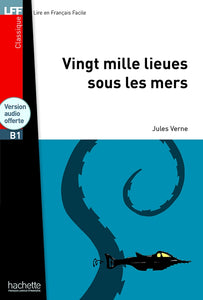 Vingt mille lieues sous les mers - LFF B1 + online audio - 9782011559760 - front cover