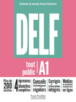 DELF tout public - Nouveau format d'épreuves (A1) - 9782016286579 - front cover