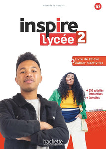 Inspire Lycée 2 - Livre + cahier. A2 - 9782017189107 - front cover