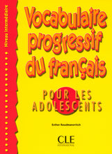 Vocabulaire progressif du français: pour les adolescents - Niveau intermédiaire - 9782090331455 - front cover