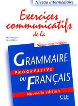 Exercices communicatifs de la grammaire progressive - Niveau intermédiaire (A2/B1) - Livre - 9782090333596 - front cover