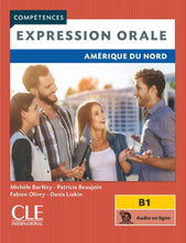 Competences: Expression orale - Amerique du Nord - Niveau B1 + audio - 9782090351767 - front cover