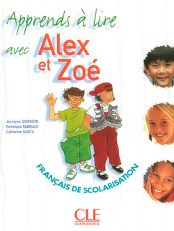 Alex et Zoé 1 - Niveau A1.1 - J'apprends à lire - 9782090354867 - front cover