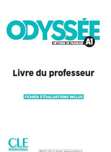 Odyssée - Niveau A1 - Guide pédagogique - 9782090355710 - front cover 