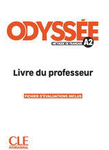 Odyssée - Niveau A2 - Guide pédagogique - 9782090355741 - front cover