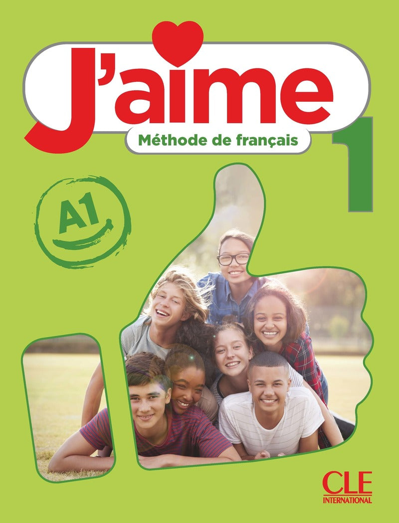 J'aime 1: Niveau A1 - Livre de l'élève - 9782090357486 - front cover