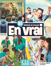 En vrai - Niveau B1 - Livre de l'élève + Audio - 9782090358803 - front cover