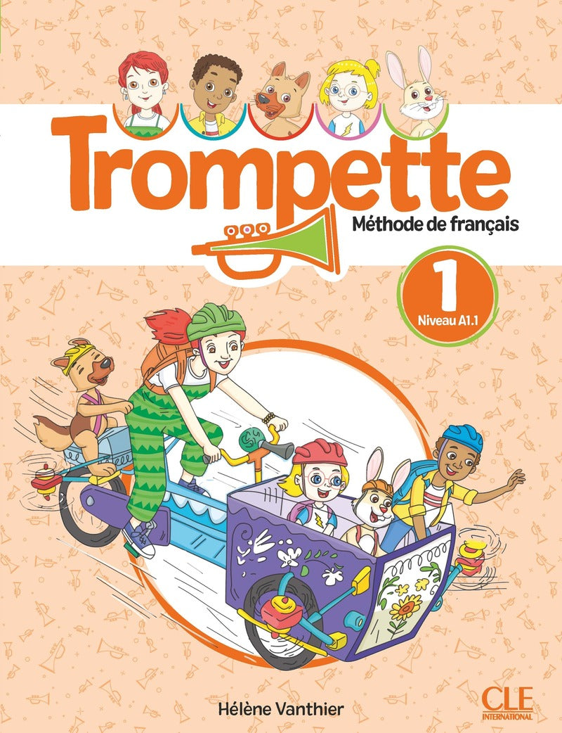 Trompette 1: Niveau A1.1 - Livre de l'élève + audio - 9782090358926 - front cover