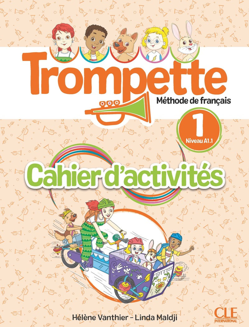 Trompette 1: Niveau A1.1 - Cahier d'activités + audio - 9782090358933 - front cover