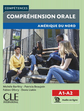 Competences: Compréhension orale - Amérique du Nord - Niveaux A1/A2 + audio - 9782090359978 - front cover