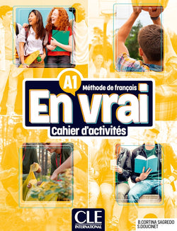 En vrai: Niveau A1 - Cahier d'activités + audio online - 9782090362206 - front cover