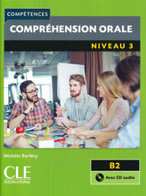 Competences: Compréhension orale 3 - Niveau B2 + CD - 9782090380088 - front cover