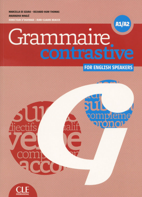 Grammaire contrastive pour anglophones: A1/A2 + CD - 9782090380217 - front cover