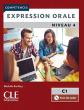 Competences: Expression orale 4 - Niveau C1 + CD - 9782090381955 - front cover