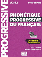 Phonétique progressive du français: Niveau intermédiaire (A2/B1) + CD - 9782090382136 - front cover