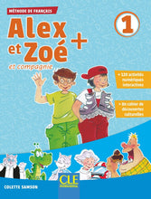 Alex et Zoé + 1 - Niveau A1.1 - Livre de l'élève + CD - 9782090383461 - front cover