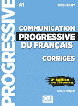 Communication progressive du français: Niveau débutant (A1) - Corrigés - 9782090384468 - front cover