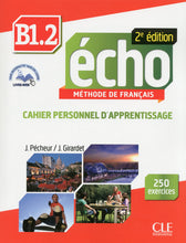 Echo: Cahier d'activités B1.2 + CD - 9782090384932 - front cover