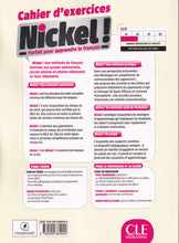 Nickel! 1 - Niveaux A1/A2 - Cahier d'activités - 9782090384994 - back cover