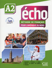 Echo: pour l'Amérique du Nord A2 - Livre de l'élève + DVD - 9782090385137 - front cover