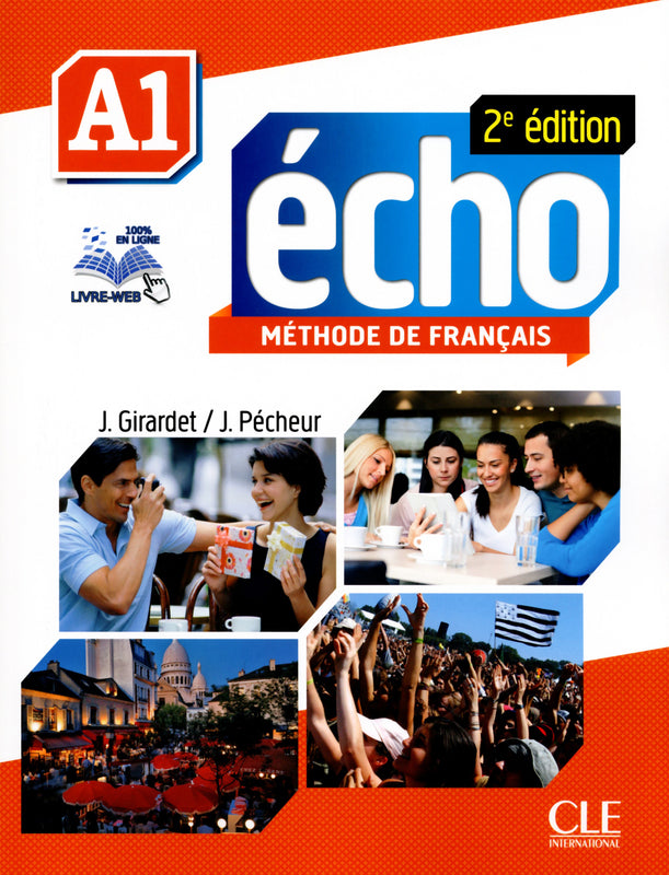 Echo - Niveau A1 - Livre de l'élève + DVD  - 9782090385885 - front cover