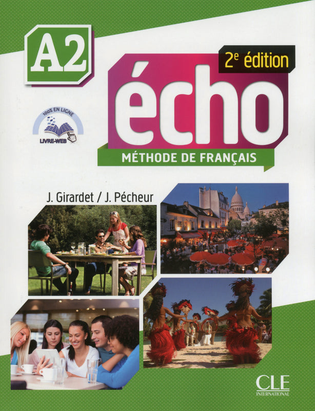 Écho - Niveau A2 - Livre de l'élève + DVD - 9782090385922 - front cover