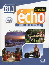 Echo - Niveau B1.1 - Livre de l'élève + CD - 9782090385960 - front cover