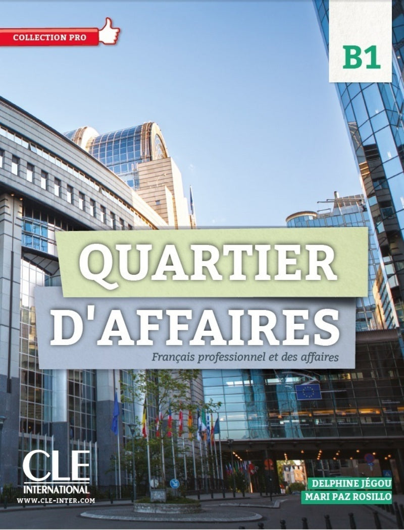 Quartier d'affaires: Livre de l'élève B1 + DVD - 9782090386639 - front cover