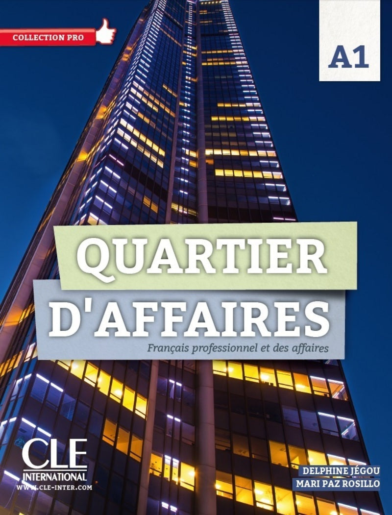 Quartier d'affaires: Livre de l'élève A1 + DVD - 9782090386660 - front cover