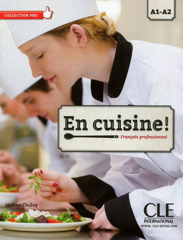 En cuisine! - Niveaux A1/A2 - Livre de l'élève + CD - 9782090386738 - front cover