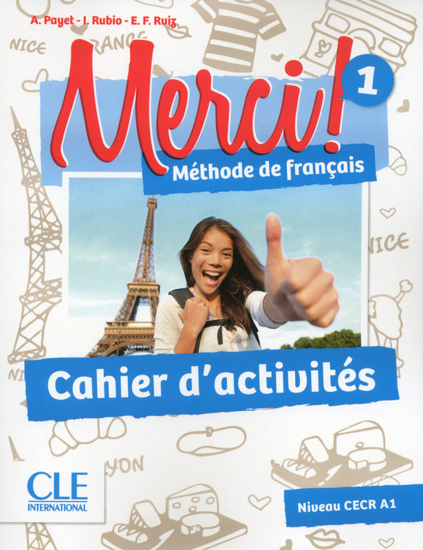 Merci! 1 - Niveau A1 - Cahier d'activités - 9782090388268 - front cover