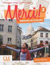 Merci! 3 - Niveau A2 - Livre de l'élève + DVD - 9782090388282 - front cover