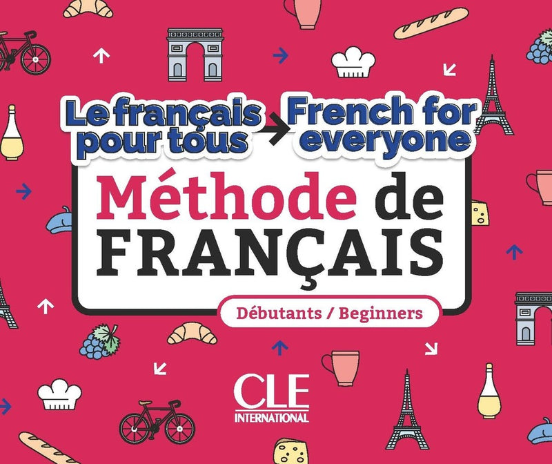 Le français pour tous / French for everyone - Niveaux A1/A2 + Audio téléchargeable - 9782090395044 - front cover