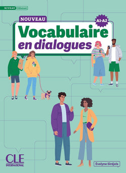 Le Nouveau Vocabulaire en dialogues - A1/A2 Niveau débutant + Audio - 9782090395099 - front cover