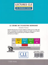 Le crime de Sylvestre Bonnard - 9782090395556 - back cover