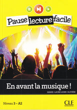 En avant la musique - Pause Lecture facile - 9782090398458 - front cover