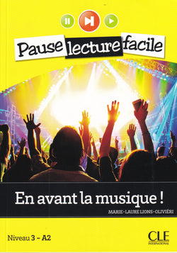 En avant la musique - Pause Lecture facile - 9782090398458 - front cover