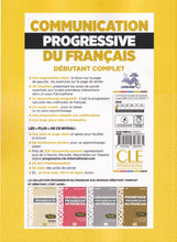 Communication Progressive du français - A1.1 Niveau débutant complet - 9782090398465 - back cover