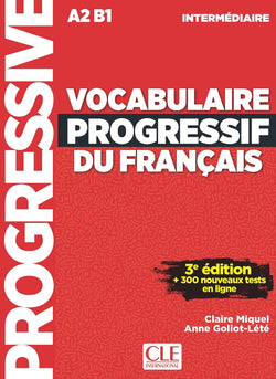 Vocabulaire progressif du français - Niveau intermédiaire (A2/B1) + Audio téléchargeable - 9782090398571 - front cover