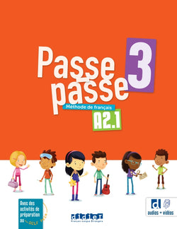 Passe-passe 3 - A2.1 - Livre élève - 9782278093182 - front cover