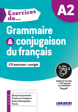 Exercices de... Grammaire et conjugaison A2 + didierfle.app - 9782278095551 - free UK delivery