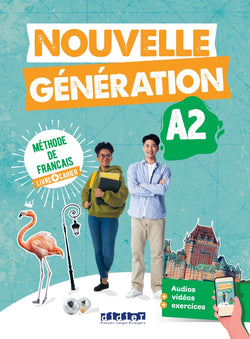 Nouvelle Génération A2 - Cahier + didierfle.app - 9782278104093 - front cover