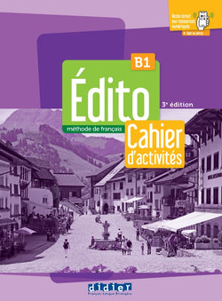 Édito B1 - édition 2024 - Cahier + didierfle.app - 9782278108527 - front cover