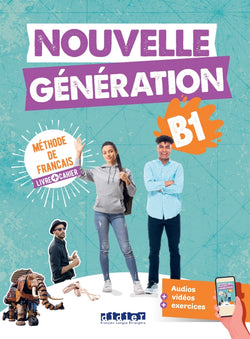 Nouvelle Generation B1 + cahier - 9782278108572 - front cover