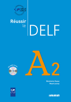 Reussir le Delf A2 - édition 2010 - Livre + didierfle.app - 9782278113200 - front cover