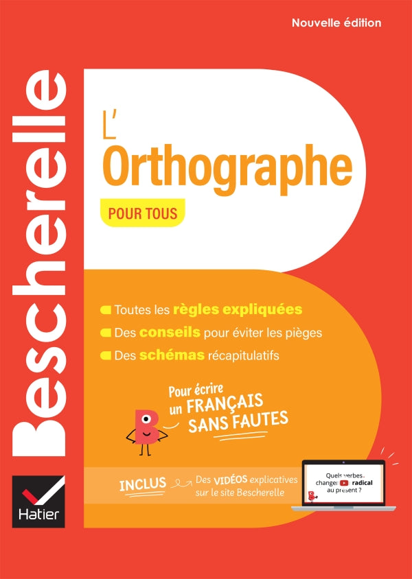 Bescherelle L'orthographe pour tous - nouvelle édition - 9782401104761 - front cover