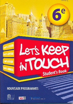 KEEP IN TOUCH 6E STUDENT'S BOOK RCI - 9782753102354 - front cover